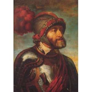   Mounted Print Rubens The Emperor Charles V