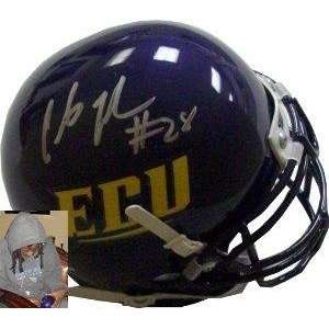 Autographed Chris Johnson Mini Helmet   Authentic   Autographed NFL 