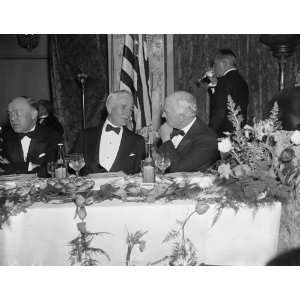  1937 photo Cordell Hull, Secy. Of State, & Joseph P 