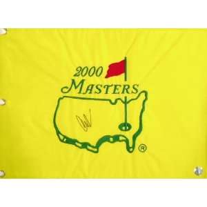  Craig Stadler Signed 2000 Masters Golf Pin Flag Sports 