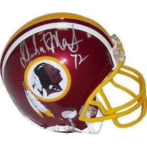 Dexter Manley Autographed Mini Helmet   Autographed NFL Mini Helmets