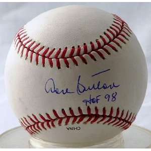 Don Sutton Signed Baseball   with HOF Inscription