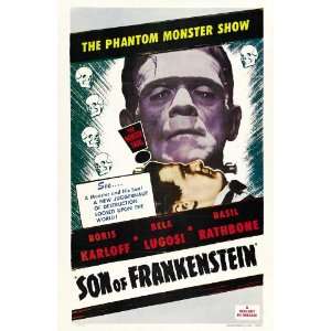  Son of Frankenstein (1939) 27 x 40 Movie Poster Style A 