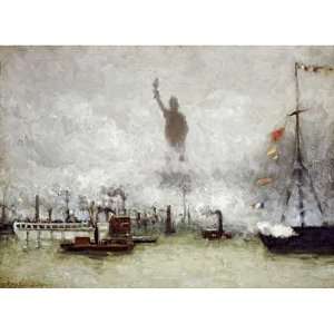  The Statue of Liberty by Francis Hopkinson Smith. Size 10 
