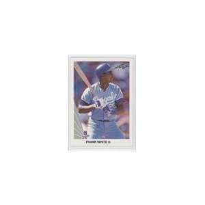  1990 Leaf #204   Frank White Sports Collectibles