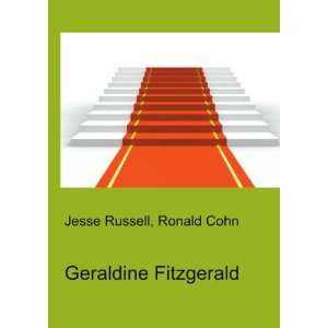  Geraldine Fitzgerald Ronald Cohn Jesse Russell Books