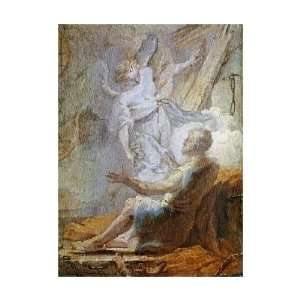 Liberation of Saint Peter by Giovanni battista Tiepolo. Size 15.88 