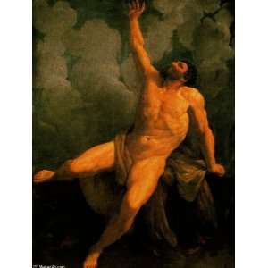 Hand Made Oil Reproduction   Guido Reni   24 x 32 inches   Hercules on 