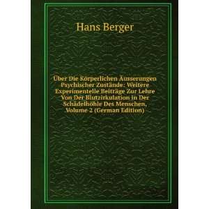   ¶hle Des Menschen, Volume 2 (German Edition) Hans Berger Books