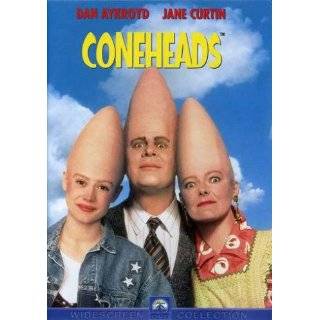 Coneheads ~ Dan Aykroyd, Jane Curtin, Robert Knott and Jonathan 