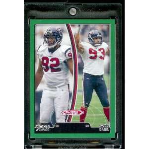 2007 Topps Total # 212 Anthony Weaver / Jason Babin   Houston Texans 