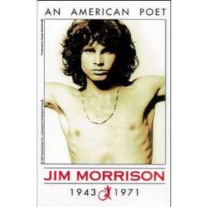Jim Morrison   American Poet Decal