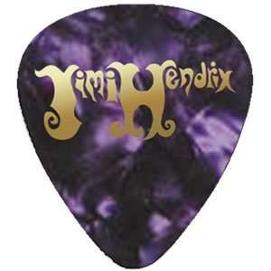  Jimi Hendrix Guitar Picks Set of 2 ~ Purple Haze Hendrix 
