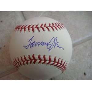  Signed Tommy John Ball   white Sox Official Ml 