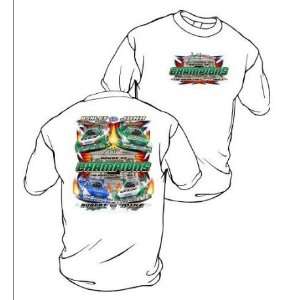 John Force House of Champions White Tee, 4XL