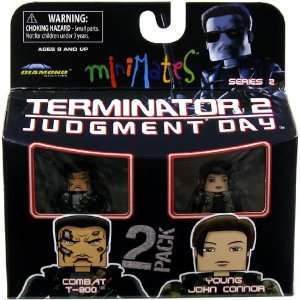   Minimates   Combat T 800 & Young John Connor Toys & Games