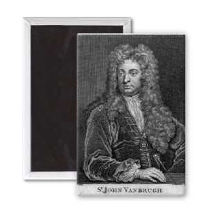  Sir John Vanbrugh, engraved by Thomas   3x2 inch Fridge 