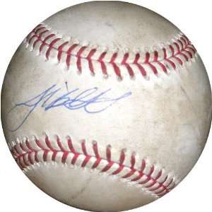 Josh Beckett Autographed Arizona Diamondbacks at Boston Red Sox 6 23 