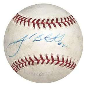 Josh Beckett Autographed / Signed Game Used Baseball