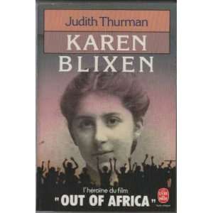  Karen Blixen (9782253041108) Thurman J Books