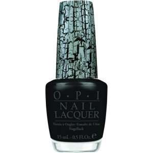  OPI Black Shatter E53 Nail Polish 0.5 oz Health 