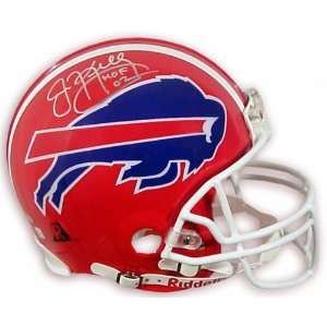 Jim Kelly Buffalo Bills Autographed Full Size Pro Helmet with Hall of 