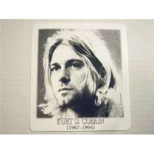 Kurt Cobain Memorial Vinyl Decal