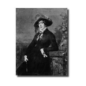  Portrait Of Lola Montez 182161 1844 Giclee Print