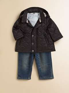 Burberry   Infants Quilted Jacket    