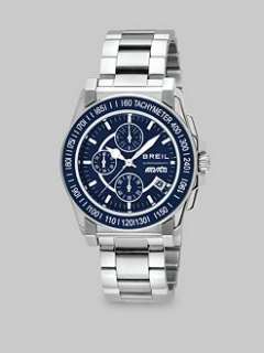 Breil   Manta Stainless Steel Chronograph Watch/Blue