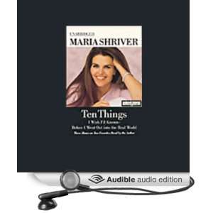   Out into the Real World (Audible Audio Edition) Maria Shriver Books