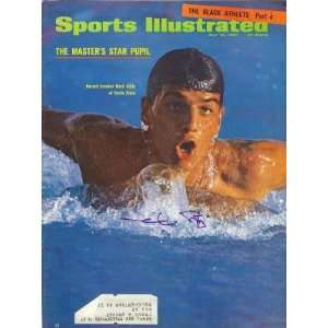 Mark Spitz Autographed Sports Illustrated Magazine (Swimming, Olympics 