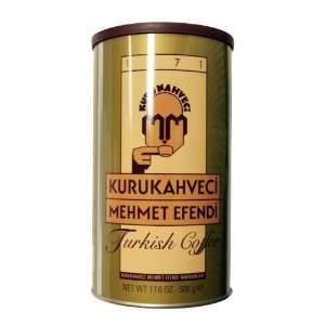 Mehmet Efendi Turkish Coffee, 500 Gram Can  Grocery 