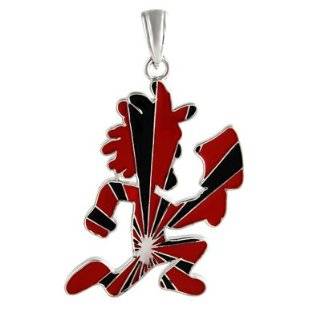Officially Licensed ICP Hatchetman Black & Red Stripes Pendant 1001 by 
