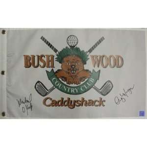  Cindy Morgan & Michael Okeefe Dual Signed Caddyshack Golf 