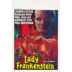  Lady Frankenstein (1972) 27 x 40 Movie Poster Belgian 