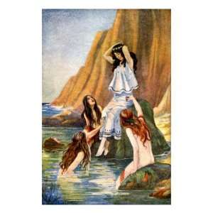 Tanglewood Tales by Nathaniel Hawthorne, published 1853 Premium Giclee 