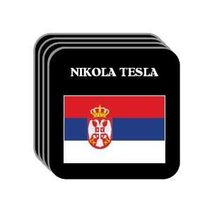  Serbia   NIKOLA TESLA Set of 4 Mini Mousepad Coasters 