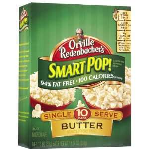 Orville Redenbacher Smart Pop Butter Popcorn Mini bags, 10 ct  