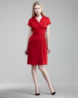 Top Refinements for Notched Collar Dress