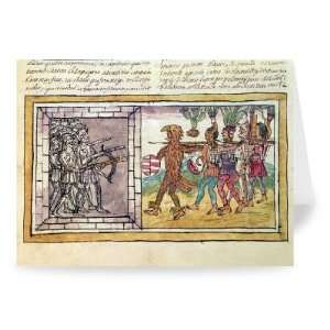  Codex Duran Pedro de Alvarado (c.1485 1541)   Greeting 