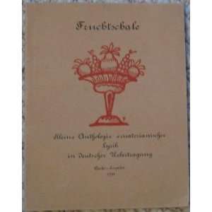     Kleine Anthologie Ecuatorianischer Pieter Breughel Books
