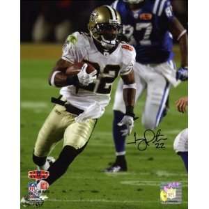  Tracy Porter Autographed/Hand Signed New Orleans Saints 