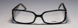 NEW FENDI 702 52 16 125 BLACK/BROWN EYEGLASS/GLASSES/FRAME WOMENS 