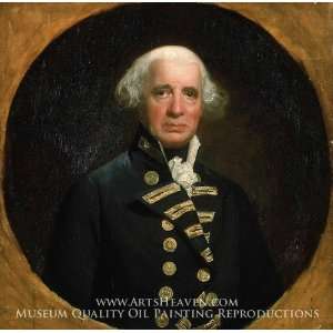 Admiral of the Fleet, Richard Howe, 1st Earl Howe 