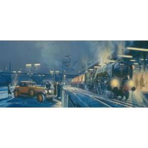  Misty Departure by Robert Bailey. Size 39.5 inches width 