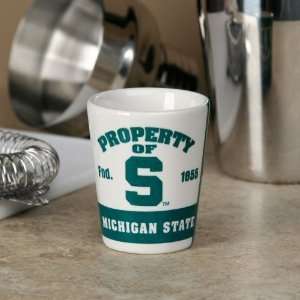  Michigan State Spartans 2 oz. Retro Shot Glass