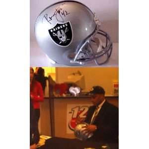 Ronnie Lott Autgraphed Oakland Raiders Full Size Helmet Riddell