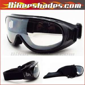 Fit cover over coverover glasses CLEAR YELLOW SMOKE motorcycle goggles 
