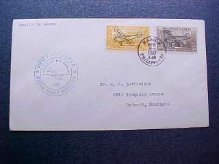 Philippines 1937 First Flight Cover Manila to Macao  